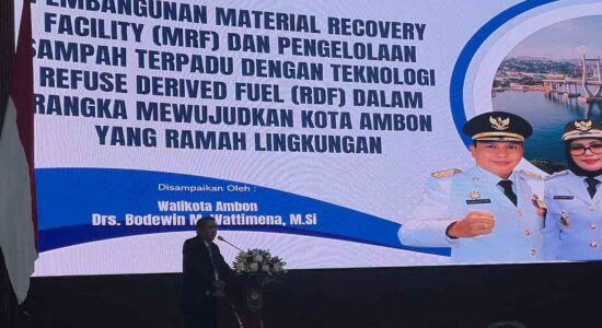 Wali Kota Paparkan Rencana Wujudkan Ambon Ramah Lingkungan