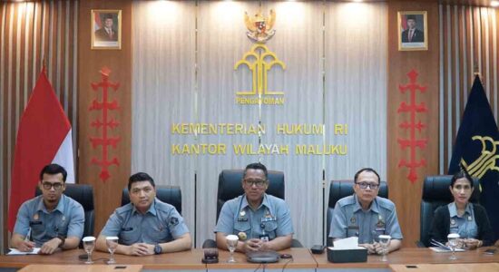 Kanwil Kemenkum Maluku Bahas Penerbitan SKT Parpol Baru