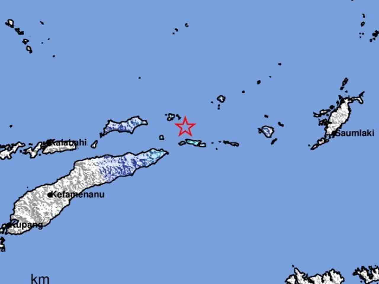 Gempa M5,1 di Laut Banda Guncang MBD